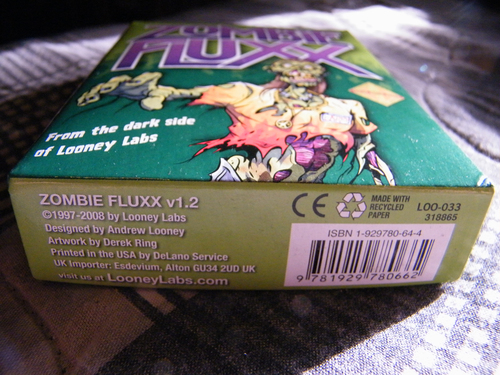 zombie fluxx box